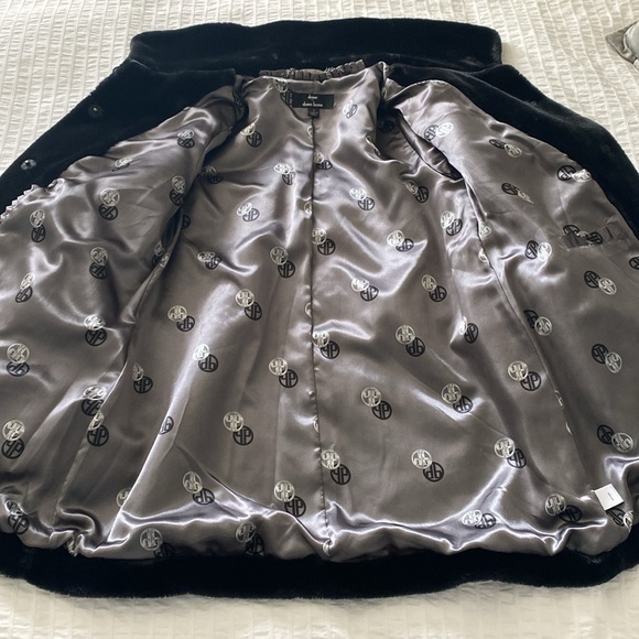 NEW Dennis Basso Faux Sheared Mink Fur Coat - Picture 10 of 15